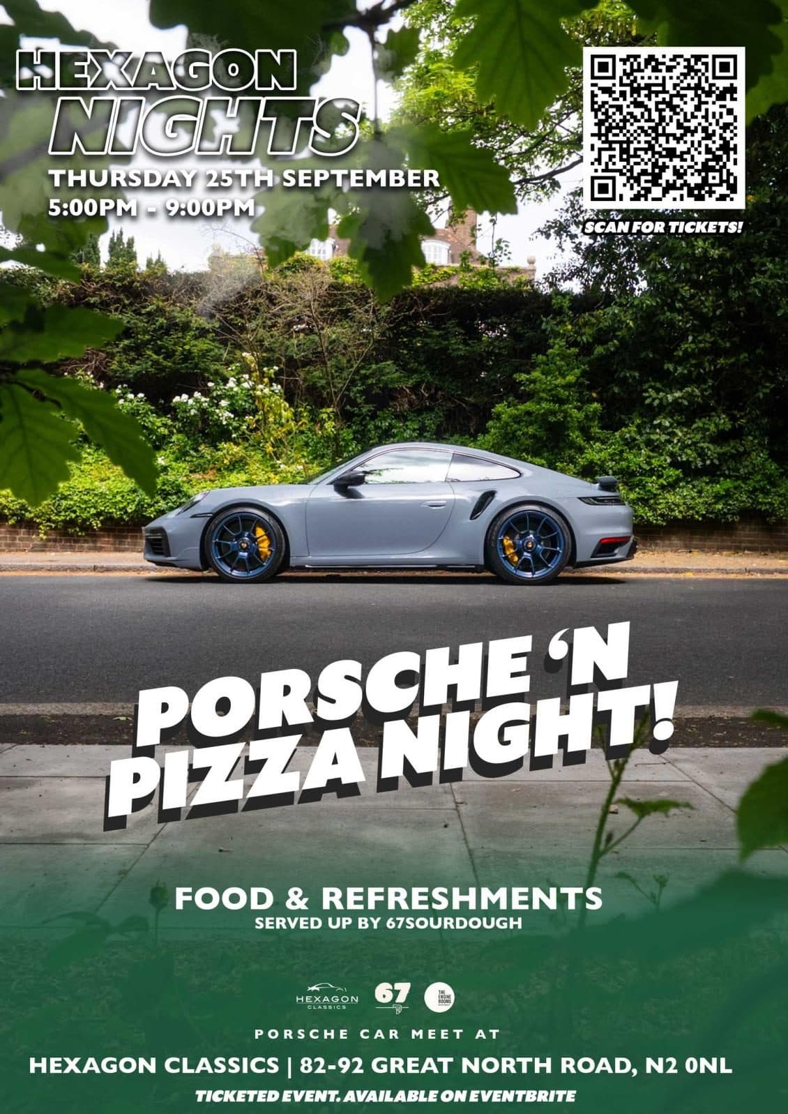 Porsche 'N Pizza Night 2.0! poster